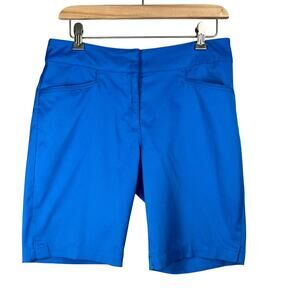 PGA Tour Women’s Shorts Size 4 Motionflux 360 Royal Blue Polyester/Elastane New